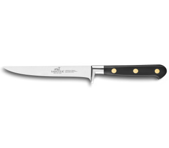 SABATIER Faca para desossar ideal 100% aço inoxidável rebites de latão forjado lâmina de 13 cm