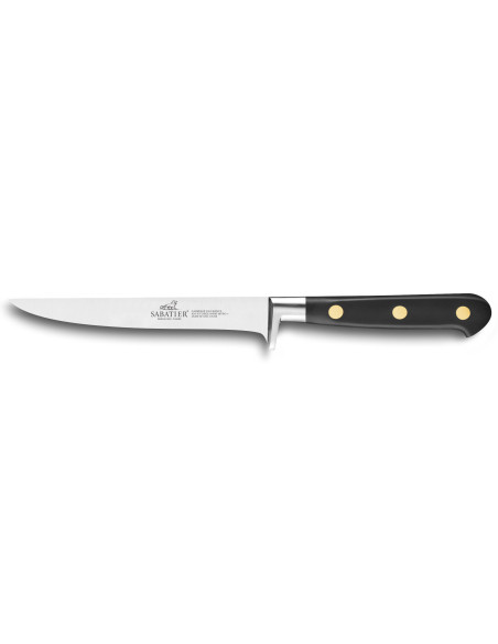 Ausbeinmesser SABATIER Idéal Inox 100% geschmiedet Messingnieten Klinge 13cm