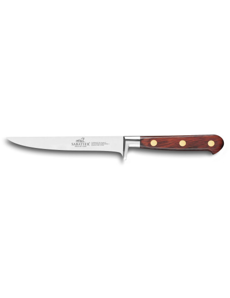 SABATIER Saveur urbeningskniv 100% smidd blad 13cm 3 nitar