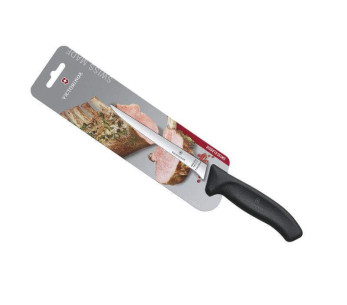 Victorinox SwissClassic urbeningskniv 15cm svart flexibelt blad 2