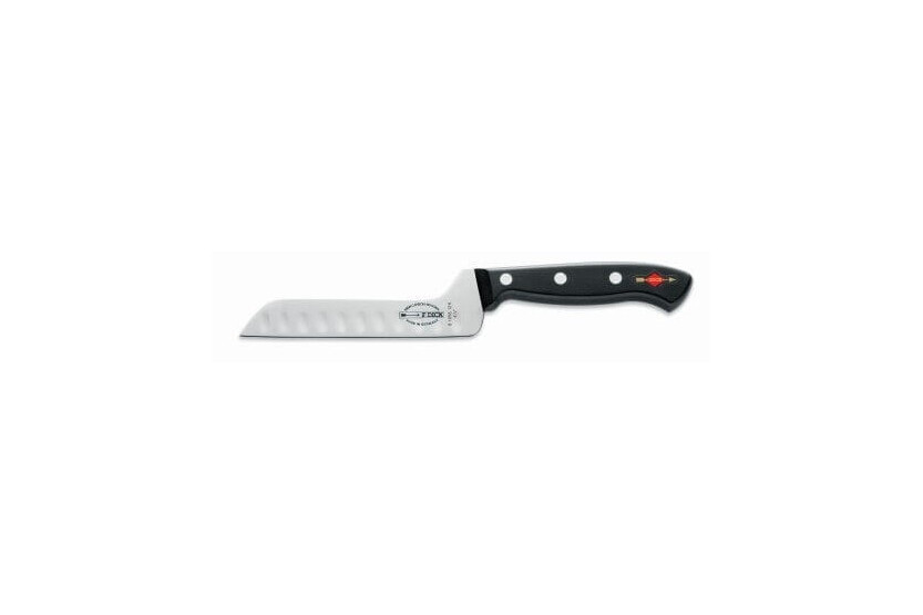 cuchillo para queso DICK cuchillo para queso hoja de acero inoxidable de 12 cm con borde granton