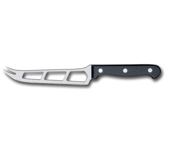 Fischer Bargoin zacht kaasmes 15cm roestvrij staal design gekarteld lemmet