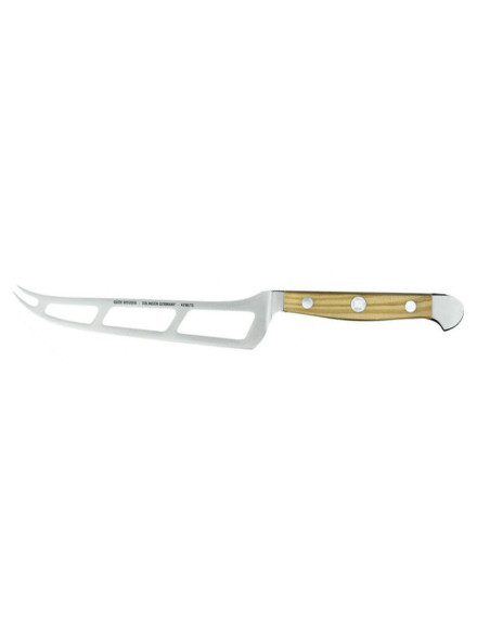 Gude Alpha Olive juustoveitsi taottu ruostumaton teräs 15cm -GUDE veitsi