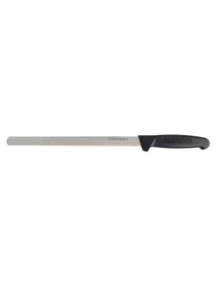 Cuchillo jamonero Bargoin Creative Chef 28cm, 24mm de ancho, mango negro