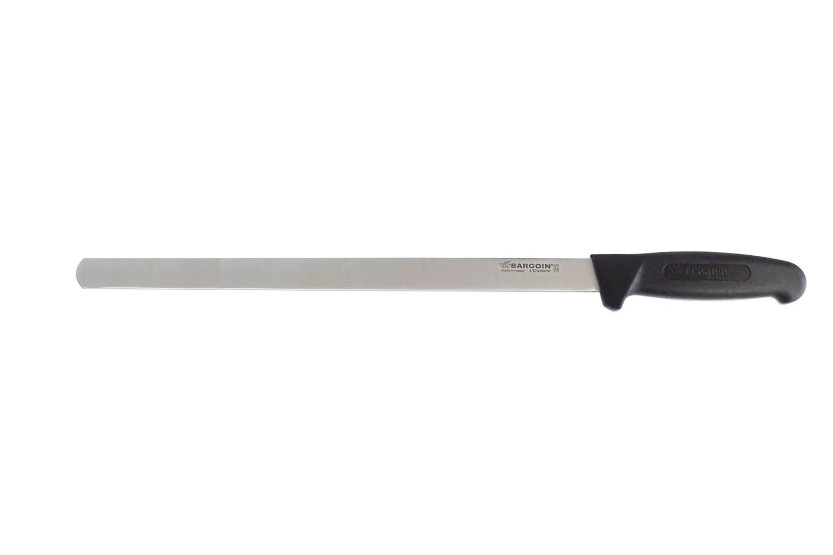 Cuchillo jamonero extra largo Bargoin Creative Chef 55cm con mango negro