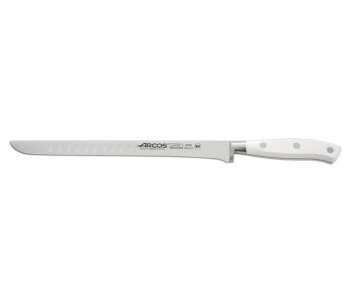 Riviera White Arcos Coltello da Prosciutto forgiato 25 cm lama flessibile acciaio NITRUM