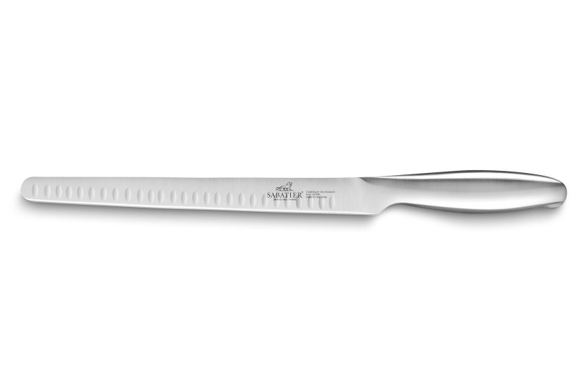 Sabatier Fuso Nitro+ skinkkniv 30cm Sandvik med granton eggblad helt i rostfritt stål