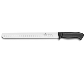 32 Cuchillo jamonero Dumas Thermo Black con borde grantonhoja con borde grantonde 30cm