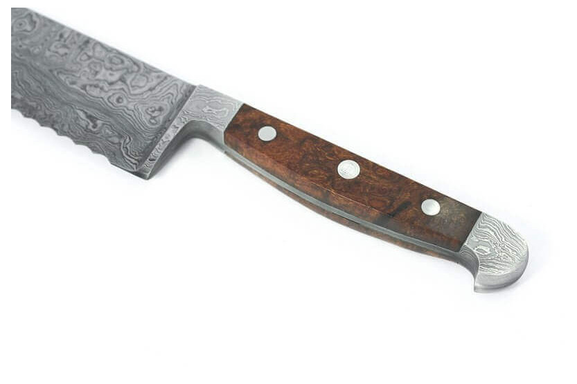 Cuchillo de pan Gude damasco 32cm | Cuchillo de Cuchillo de pan Gude damasco