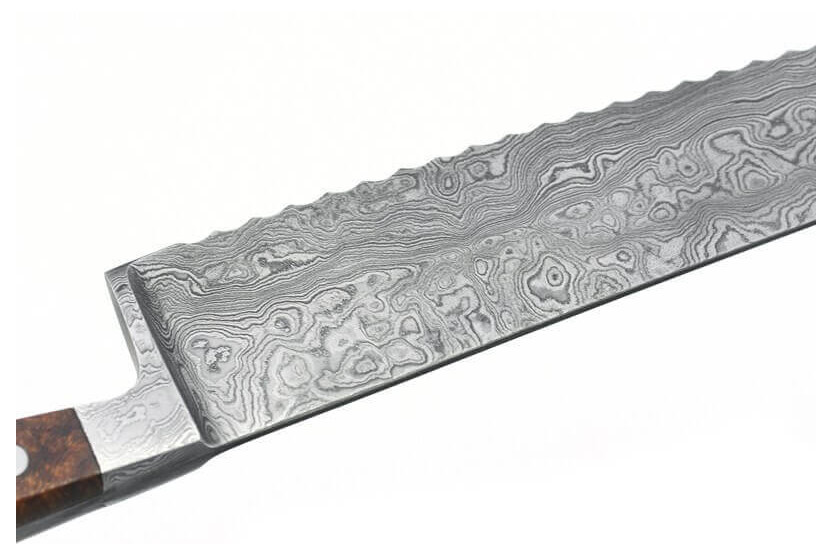 Couteau à pain Damas Gude 32cm