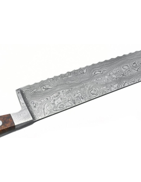 Couteau à pain Damas Gude 32cm