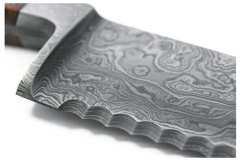 Cuchillo de pan Gude damasco 32cm | Cuchillo de Cuchillo de pan Gude damasco