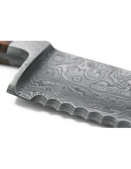 Gude 32cm Damascus Broodmes