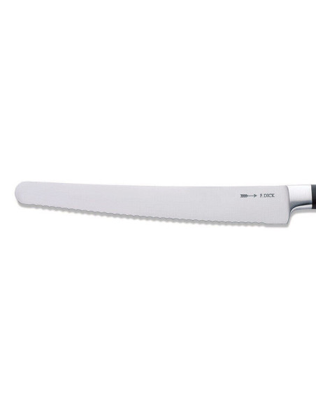 Geschmiedetes Brotmesser DICK 1905 gezackte Klinge 26cm Design-Griff