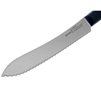 Opinel Intempora leipäveitsi n°216 21cm ruostumattomasta teräksestä valmistettu terä 21cm 2