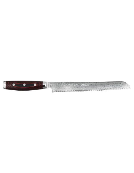 Japans broodmes Yaxell SUPERGOU 23cm damast 161 lagen