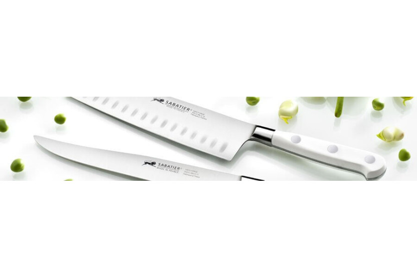 Sabatier Steakmesser Toque Blanche glatte Klinge 13cm
