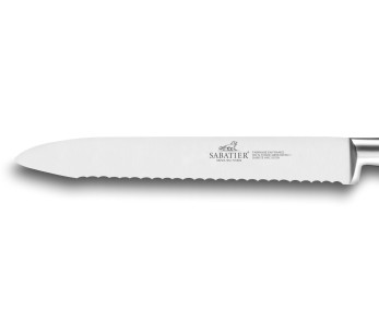 Faca para tomate Sabatier Perigord forjada, serrilhada, 12 cm, cabo em nogueira 2