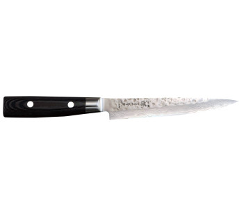 Yaxell ZEN Cuchillo para trinchar japonés 15cm hoja damasco 37 capas