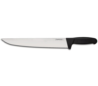 Cuchillo profesional de carnicero Fischer HACCP 35cm mango negro