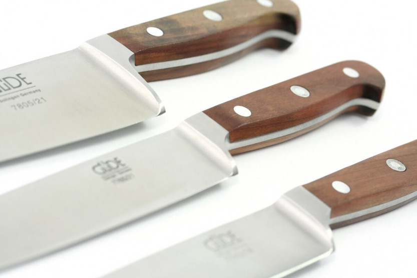Franz Güde 21cm smidd kockkniv