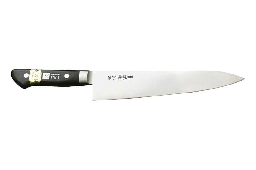 Kokkekniv 21 cm Japan Kanetsune karbonstål 2N
