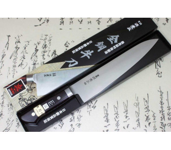 Coltello da chef 21 cm Giappone Kanetsune acciaio al carbonio 2N 2
