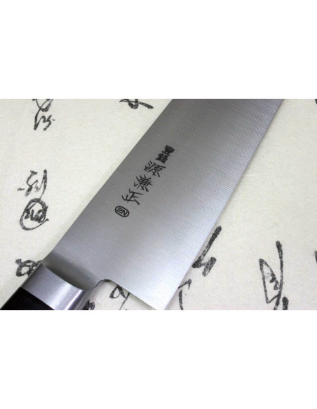 Cuchillo de chef 21cm Japón Kanetsune acero al carbono 2N