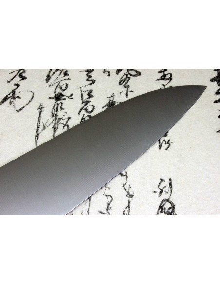 Coltello da chef in acciaio al carbonio Kanetsune 2N da 27 cm in Giappone