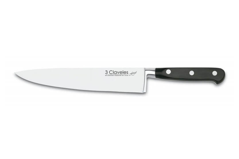 Coltello da chef 3 Claveles forgiato in acciaio inox 20 cm