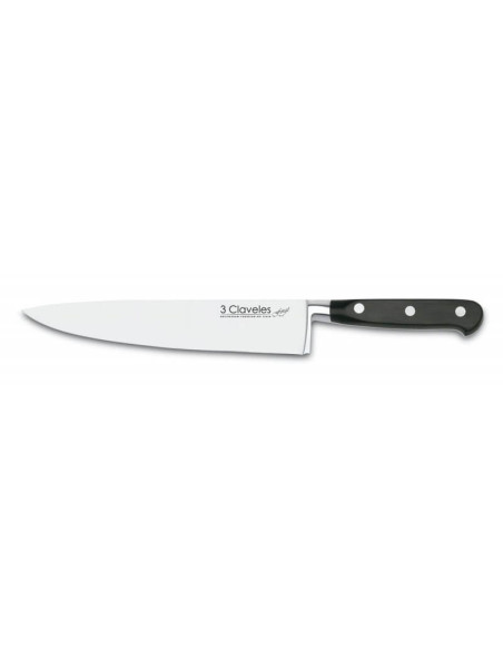 Coltello da chef 3 Claveles forgiato in acciaio inox 20 cm