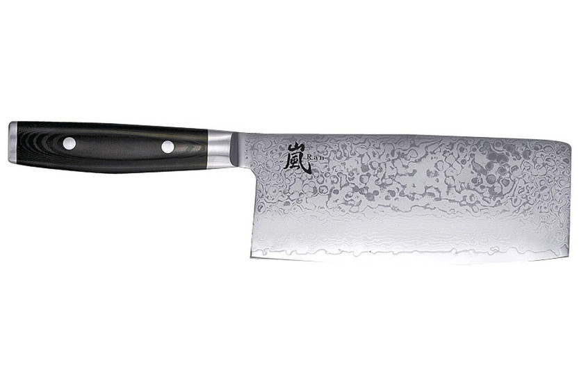 Couteau nakiri japonais Yaxell RAN lame 18cm damas 69 couches