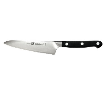 Zwilling Pro 14 cm smidd, takket kokkekniv