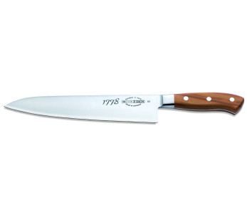 DICK 1778 Kokkekniv 3-lags stålblad 24 cm håndtak i plommetre