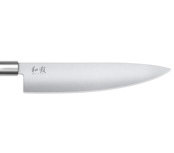KAI Wasabi Negro Cuchillo de chef japonés 23.5cm hoja 2