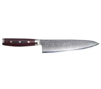 Yaxell SUPERGOU Cuchillo de chef japonés 20cm 161 capas hoja damasco