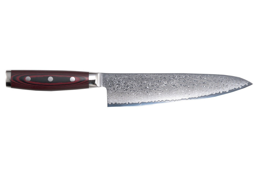 Yaxell SUPERGOU Japans koksmes 20cm 161 lagen damascus lemmet