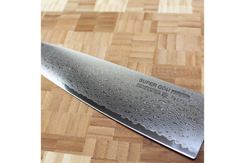 Yaxell SUPERGOU Cuchillo de chef japonés 20cm 161 capas hoja damasco