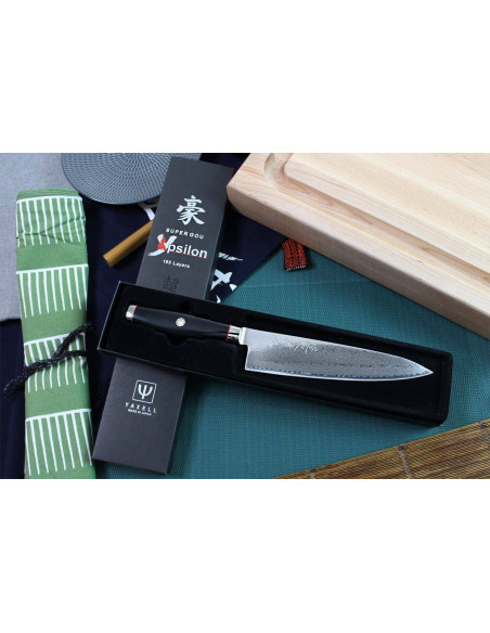 Yaxell Ypsilon - Japansk kokkekniv 20 cm damaskus