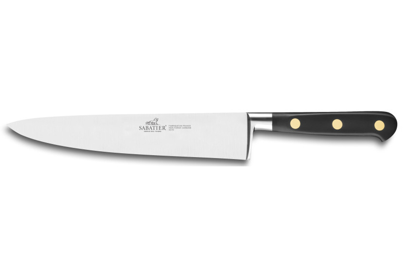Coltello da chef SABATIER Idéal Carbone 100% forgiato lama 20 cm
