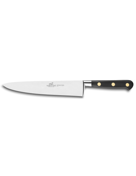 Koksmes SABATIER Idéal Carbone 100% gesmeed lemmet 20cm