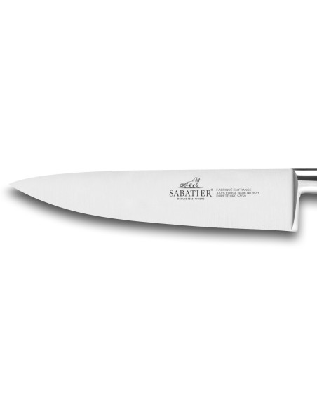 SABATIER Ideal kokkiveitsi 100% ruostumatonta terästä, taotut messinkiset niitit 15cm terä