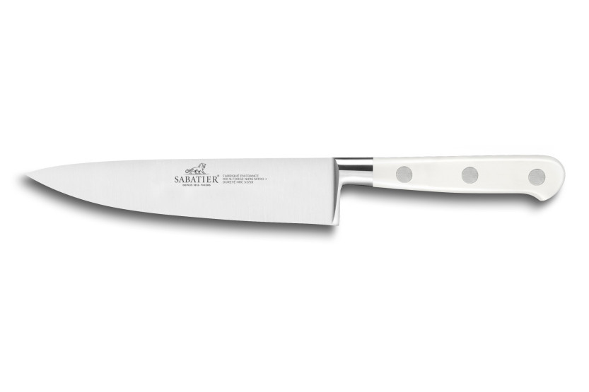 Koksmes Sabatier Toque blanche 100% gesmeed 15cm