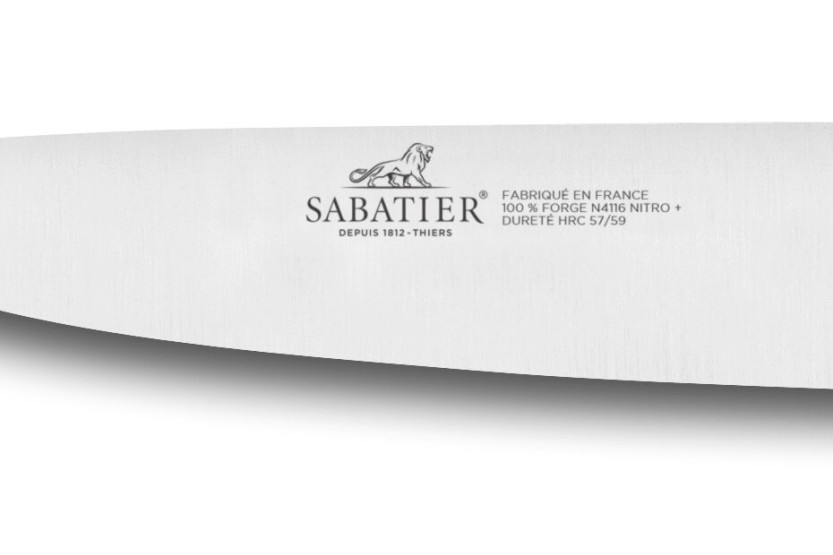 Kokkekniv Sabatier 15cm Toque Blanche 100% smedet