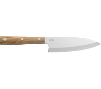 Deba Mes Twee Zwanen Hakucho 16,5cm manche olivier
