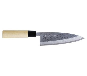 Faca deba 16,5cm Japão Kanetsune Damas Aço Branco 2