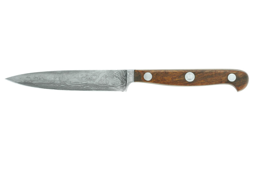 Gude skalkniv 10cm Damaskuskniv | Gude damaskus kökskniv