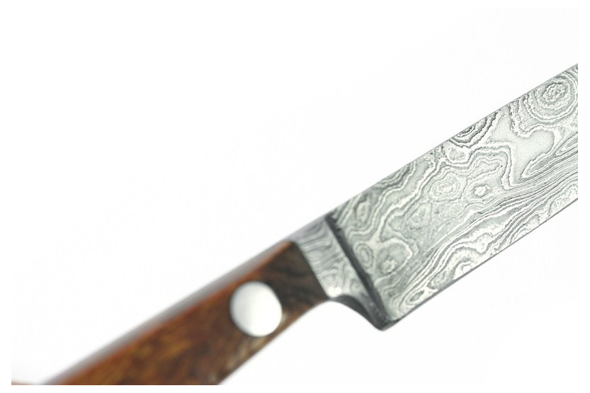 Gude urtekniv 10cm Damaskuskniv | Gude damaskus køkkenkniv