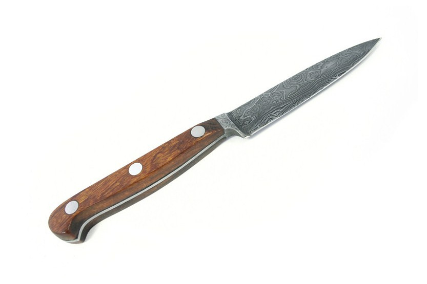 Gude urtekniv 10cm Damaskuskniv | Gude damaskus køkkenkniv