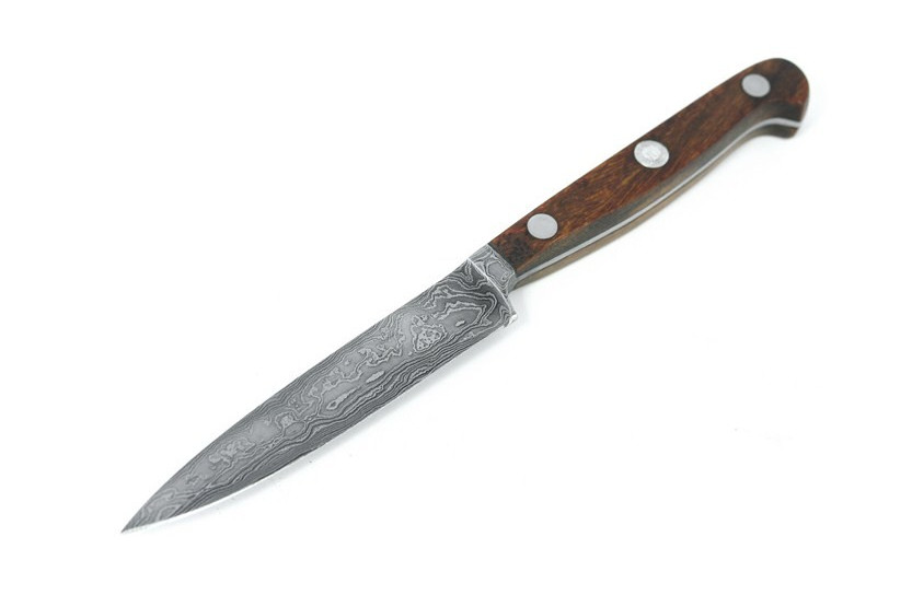 Gude urtekniv 10cm Damaskuskniv | Gude damaskus køkkenkniv